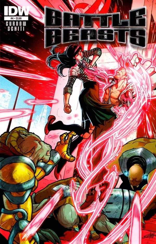 Cover of Battle Beasts #4