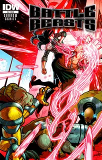 Cover of Battle Beasts #4
