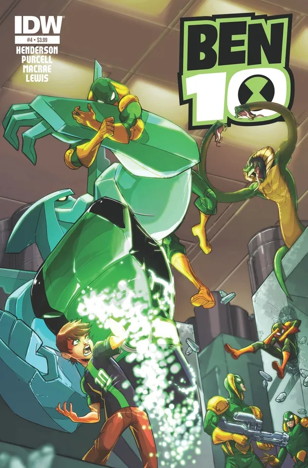 Cover of Ben 10 #4