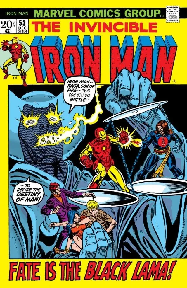 Cover of Iron Man #53