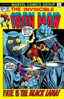 Cover of Iron Man #53