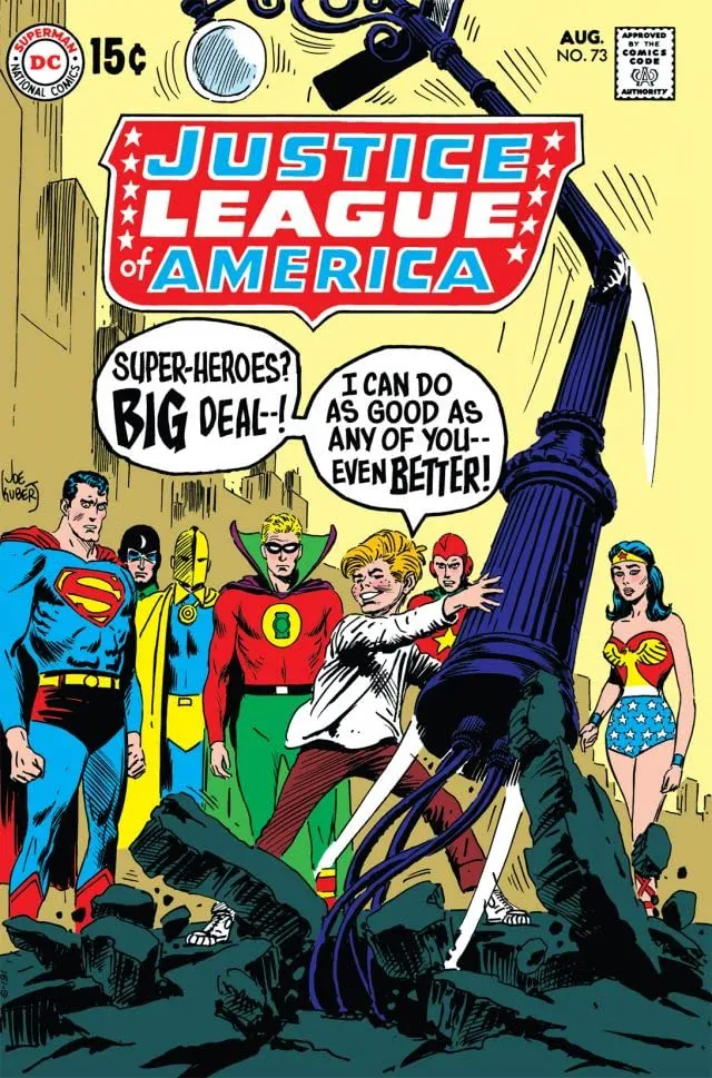 Cover of Justice League of America #73