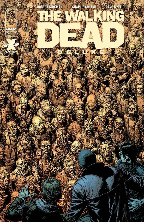 Cover of The Walking Dead Deluxe #9