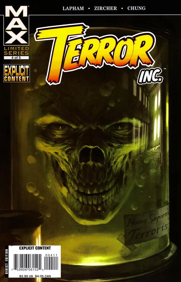 Cover of Terror, Inc. #4