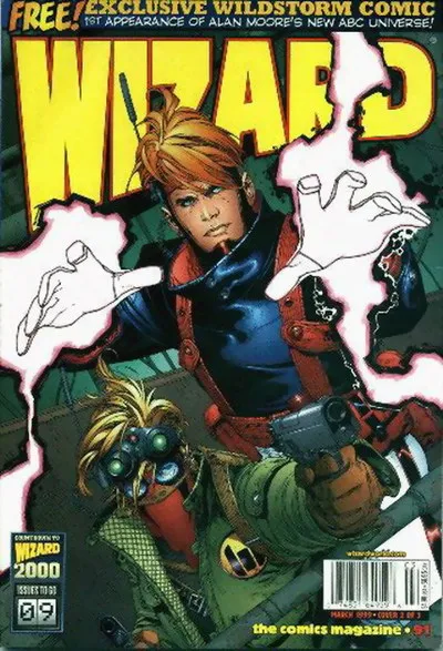Cover of Wizard: The Comics Magazine #91