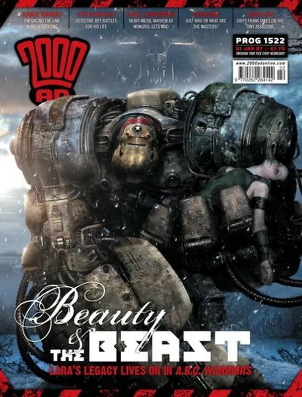 Cover of 2000 AD #1522