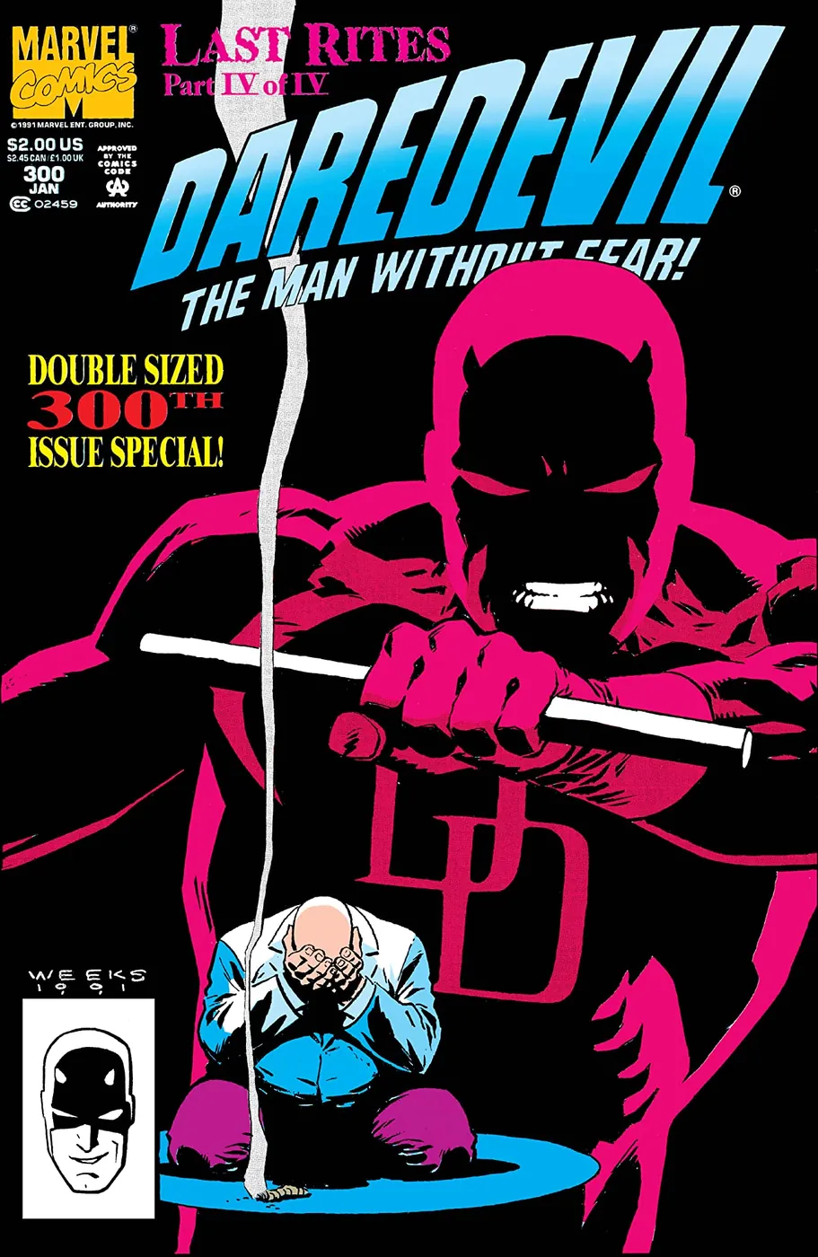 Cover of Daredevil #300