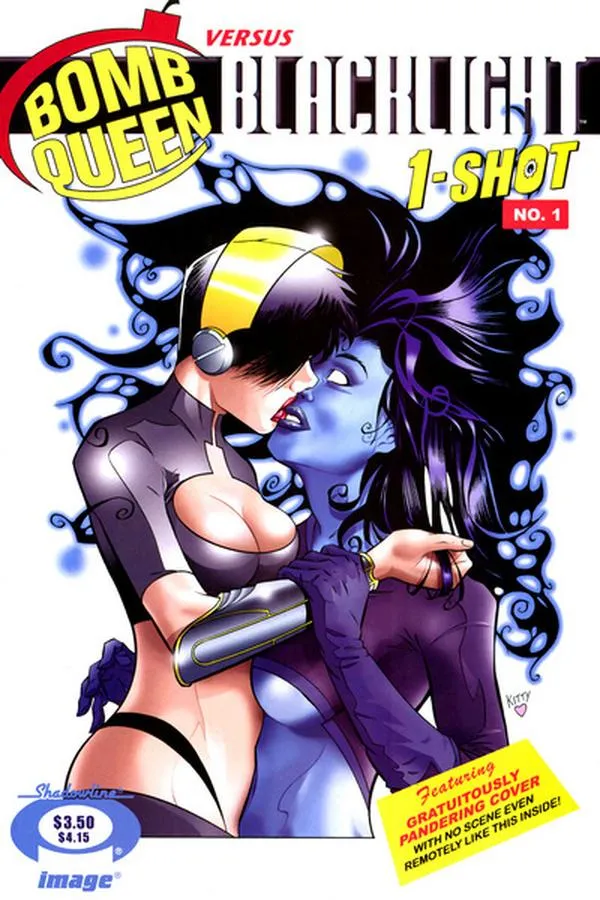 Cover of Bomb Queen vs. Blacklight One-Shot #1