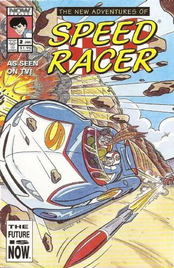 Cover of The New Adventures of Speed Racer #2