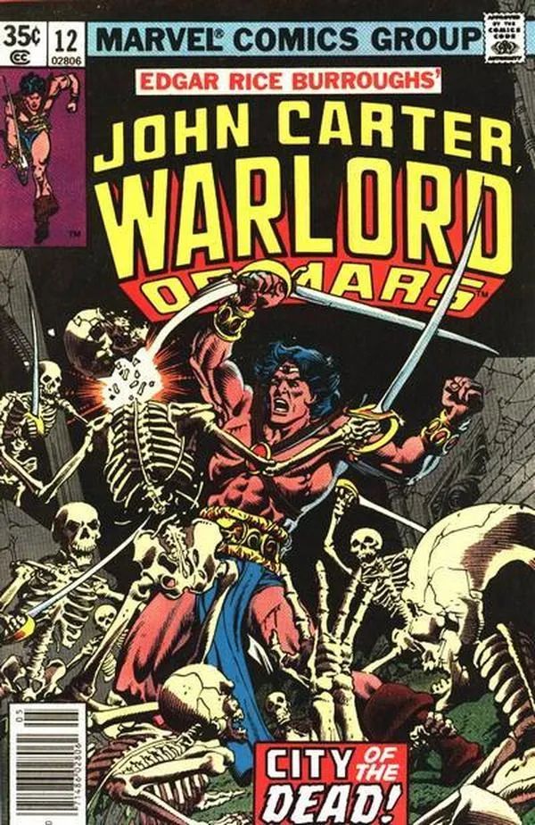Cover of John Carter, Warlord of Mars #12