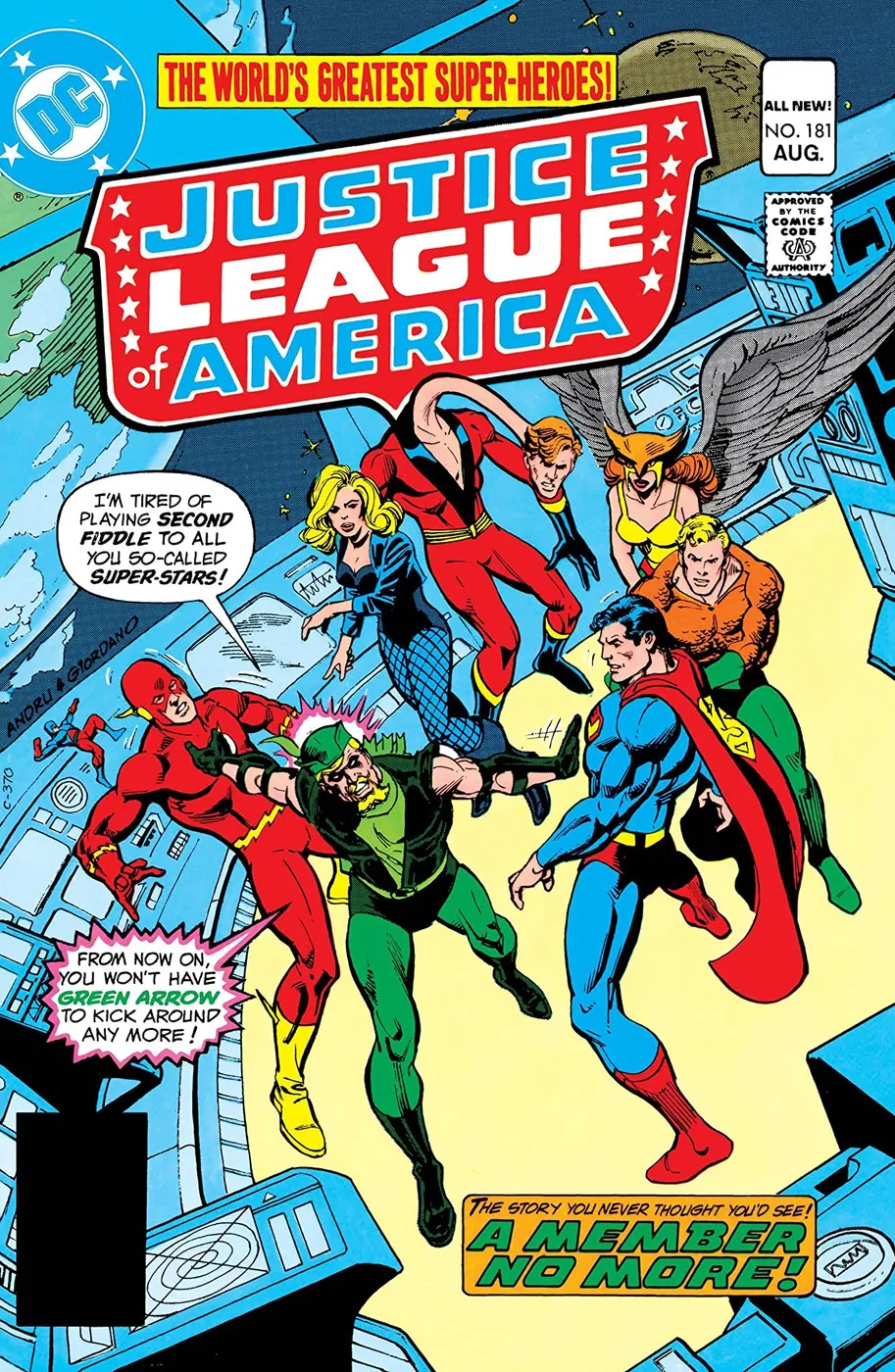 Cover of Justice League of America #181