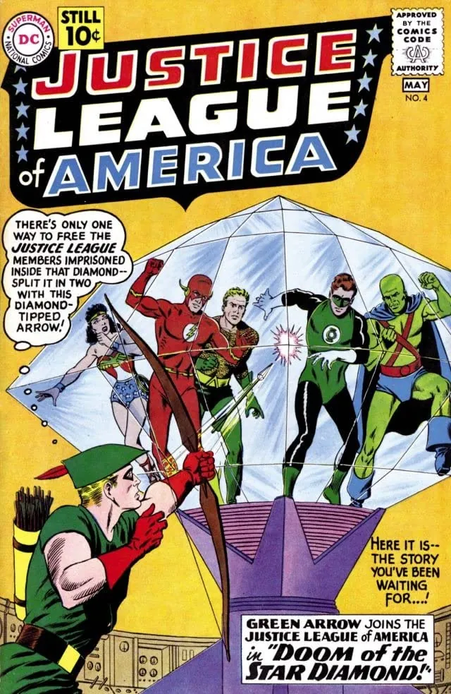 Cover of Justice League of America #4