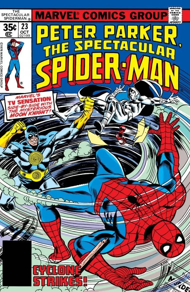 Cover of The Spectacular Spider-Man #23
