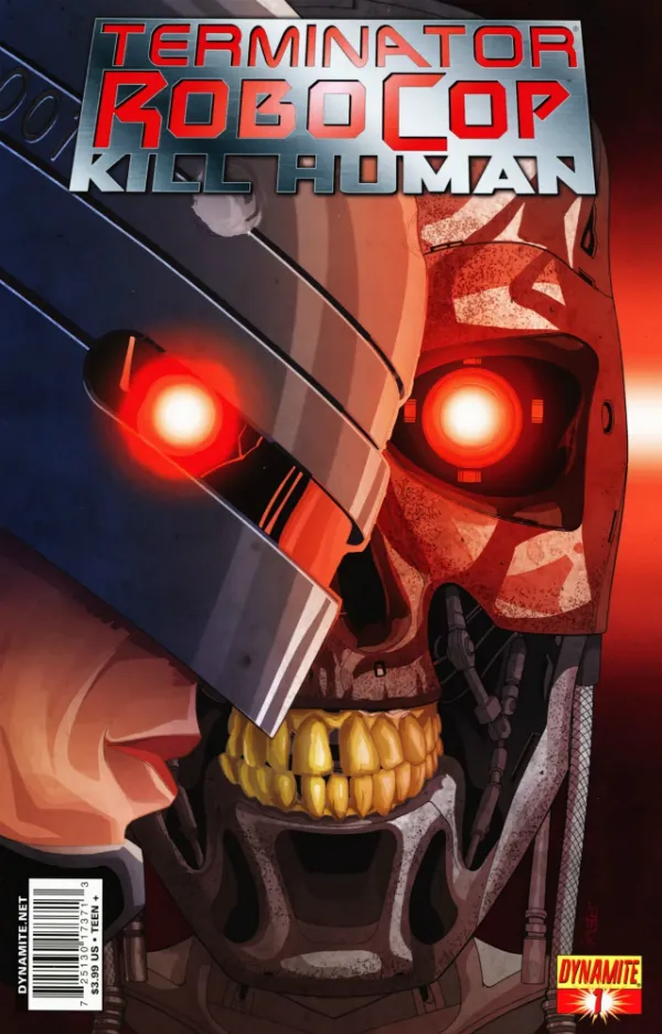 Cover of Terminator / RoboCop: Kill Human #1
