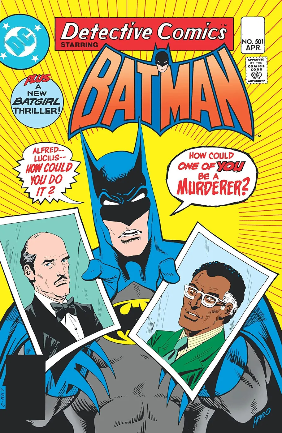 Cover of Detective Comics #501