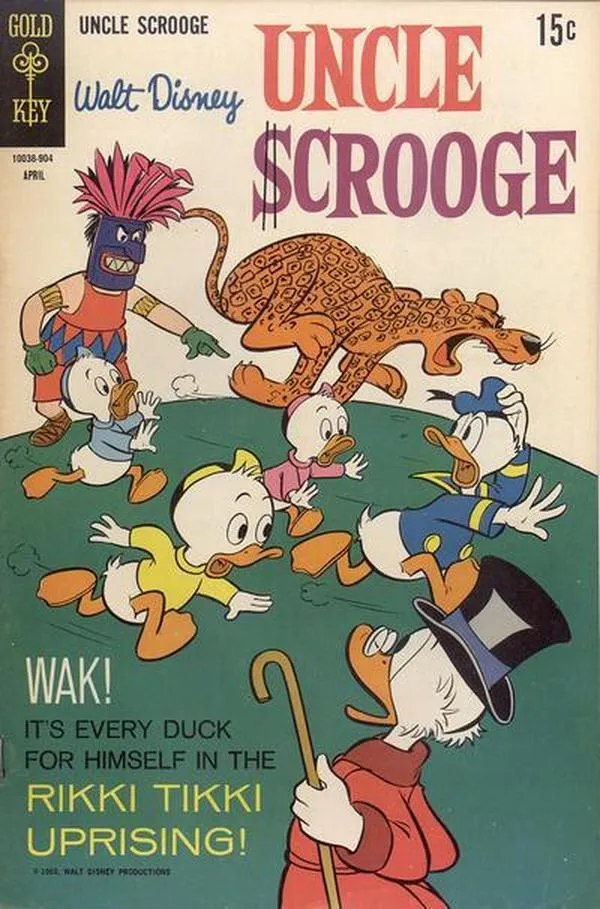 Cover of Walt Disney Uncle Scrooge #80