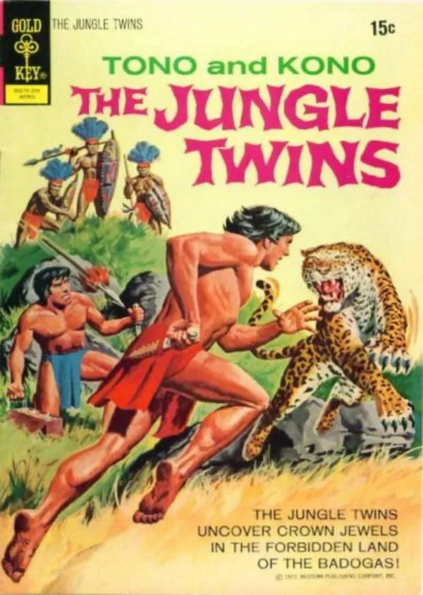 Cover of The Jungle Twins #1