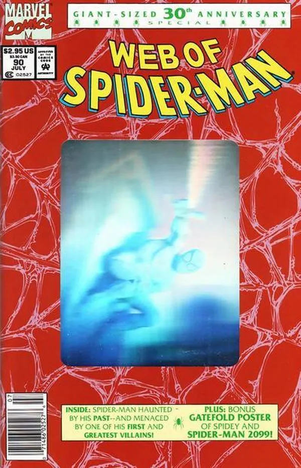 Cover of Web of Spider-Man #90