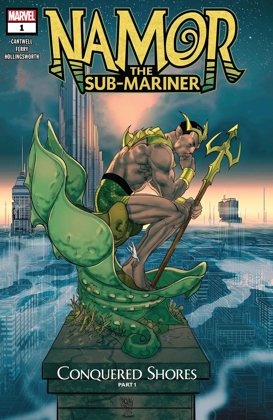 Cover of Namor: Conquered Shores #1