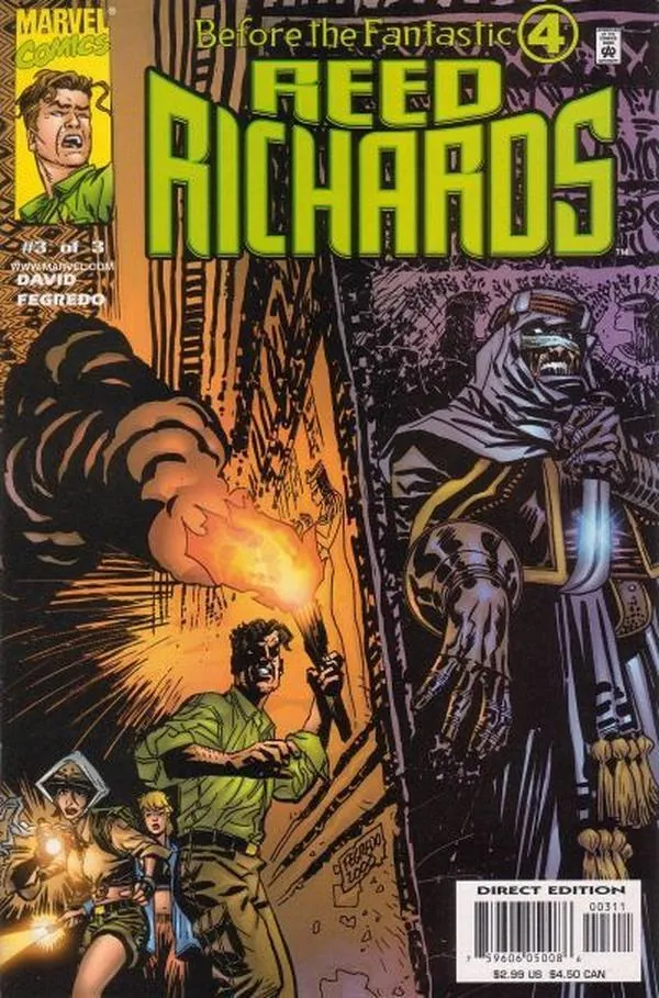 Cover of Before the Fantastic Four: Reed Richards #3