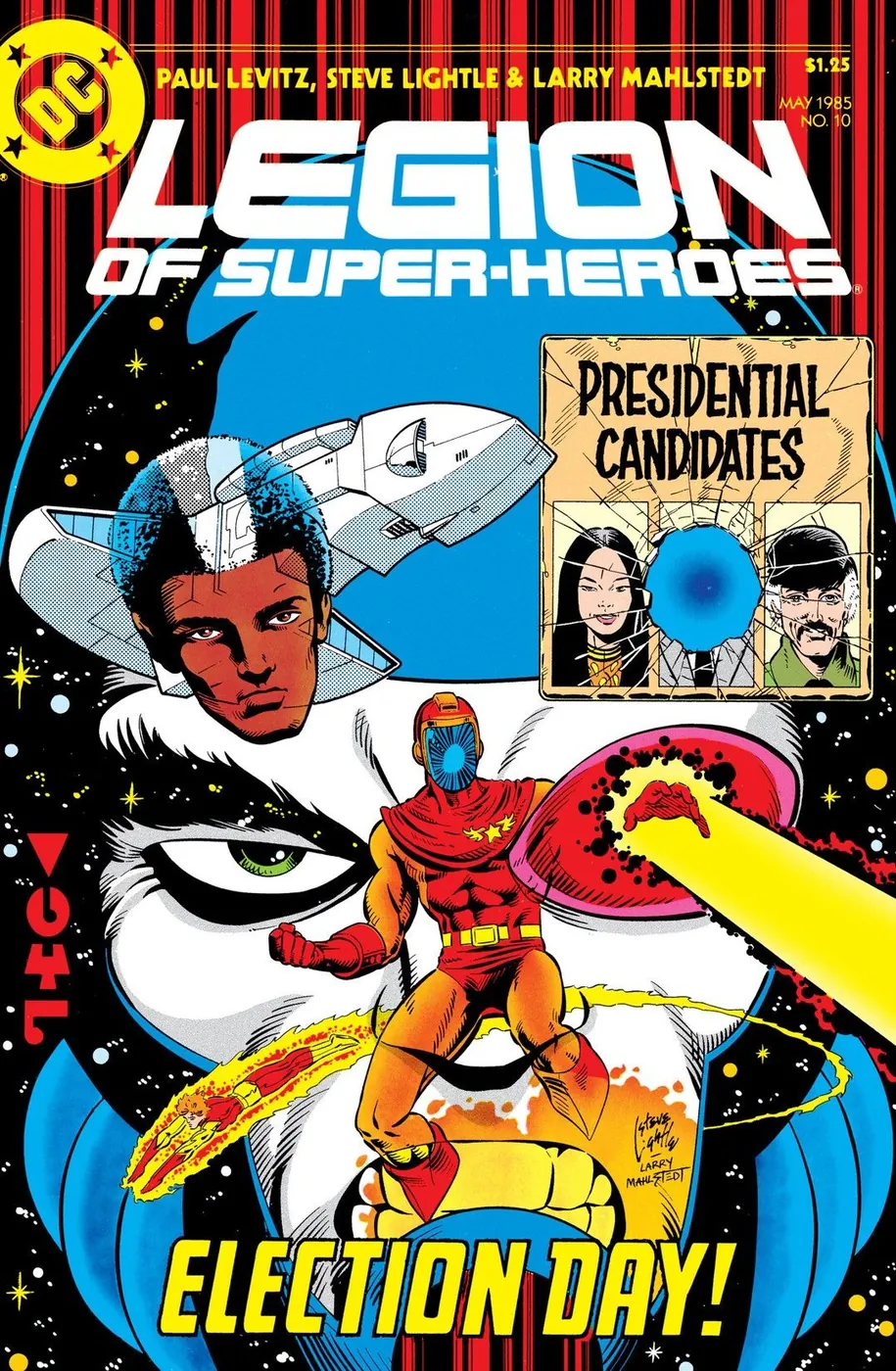 Cover of Legion of Super-Heroes #10