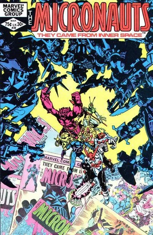 Cover of Micronauts #39
