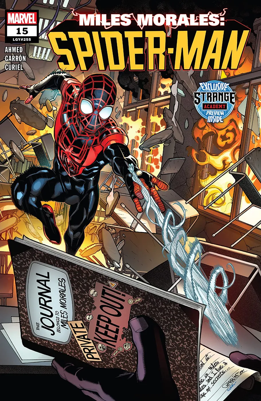 Cover of Miles Morales: Spider-Man #15 (255)