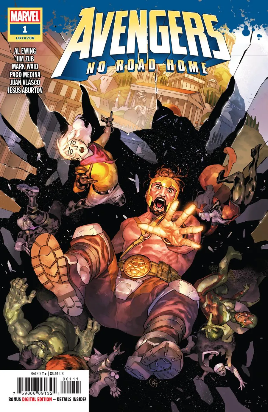 Cover of Avengers: No Road Home #1