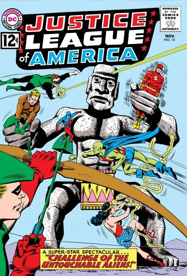 Cover of Justice League of America #15