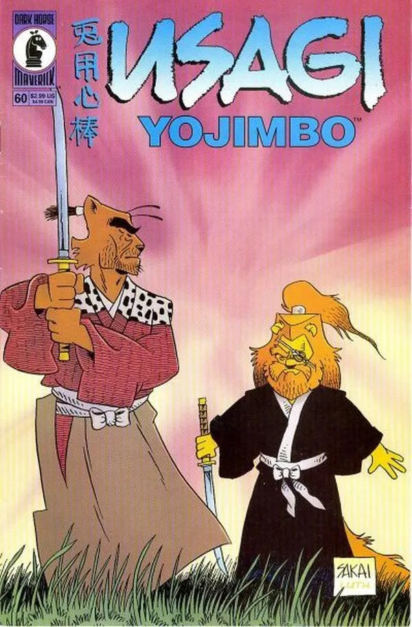 Cover of Usagi Yojimbo #60