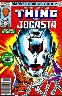 Cover of Marvel Two-in-One #92