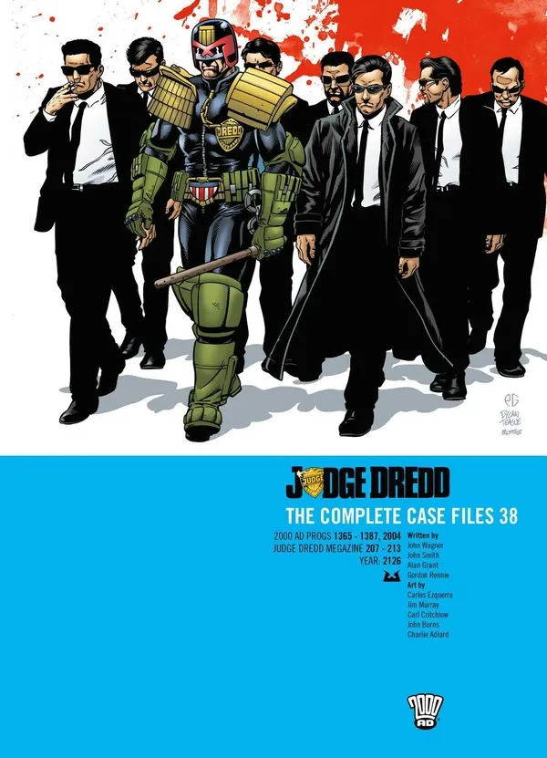 Cover of Judge Dredd: The Complete Case Files #38