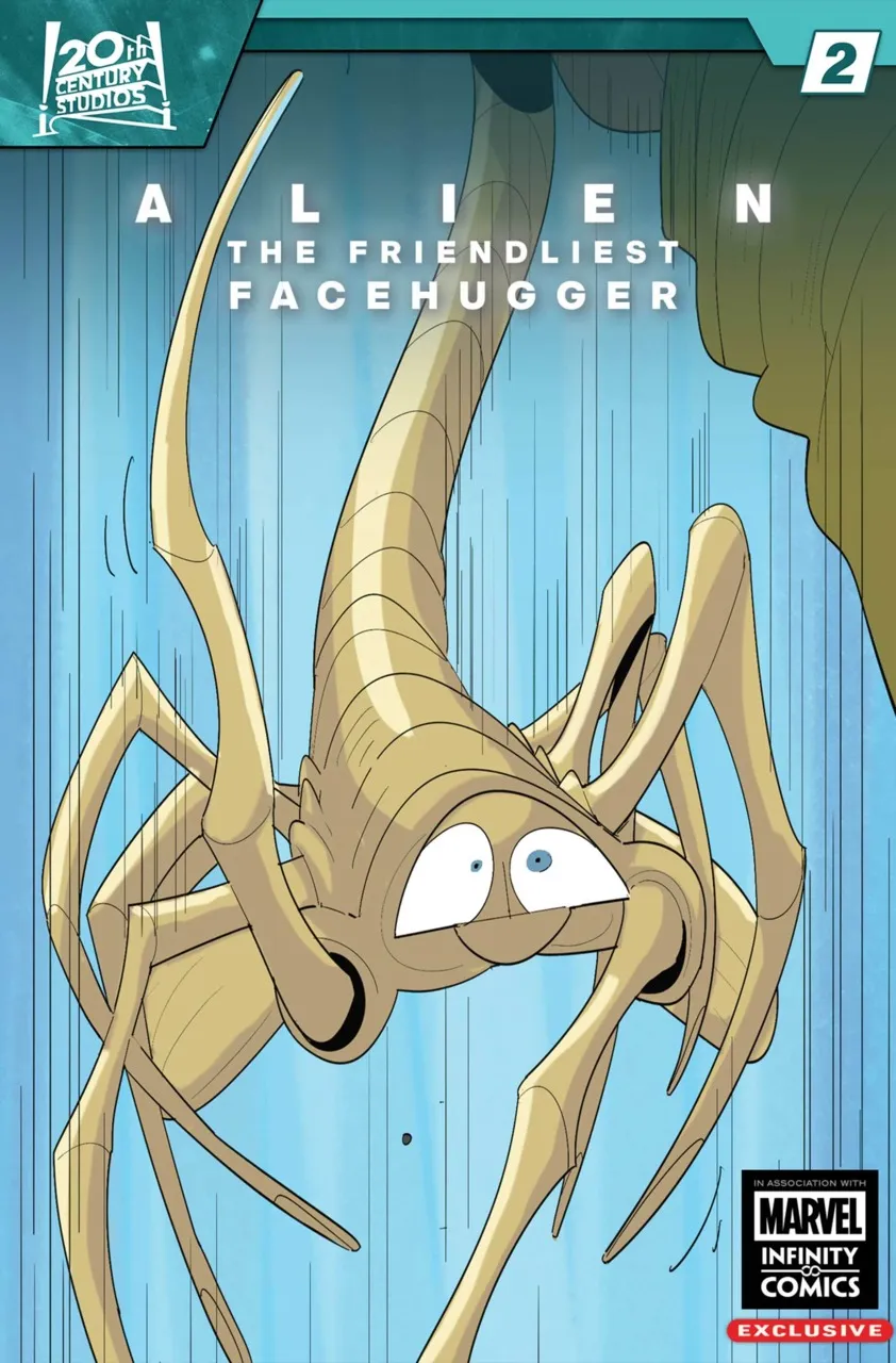 Cover of Alien: The Friendliest Facehugger Infinity Comic #2