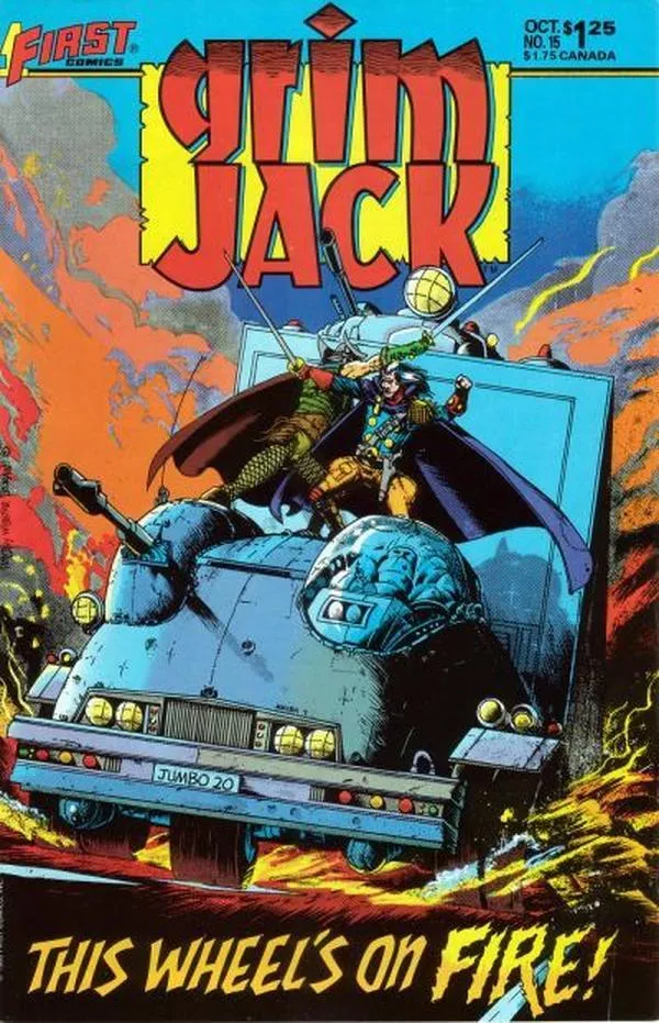 Cover of GrimJack #15