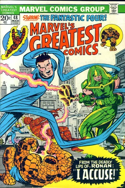 Cover of Marvel's Greatest Comics #48