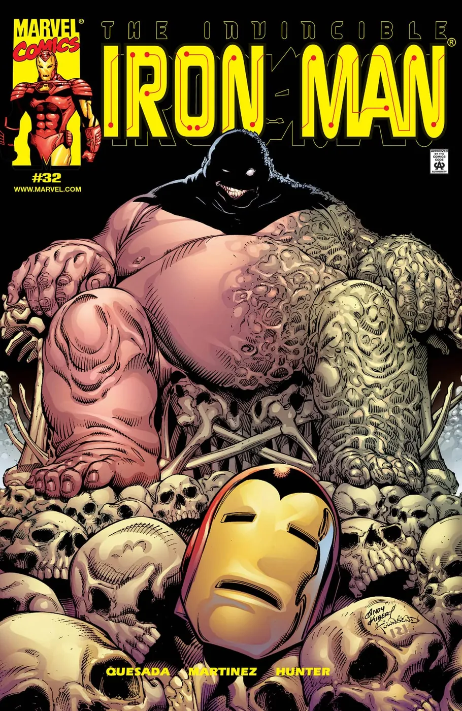 Cover of Iron Man #32