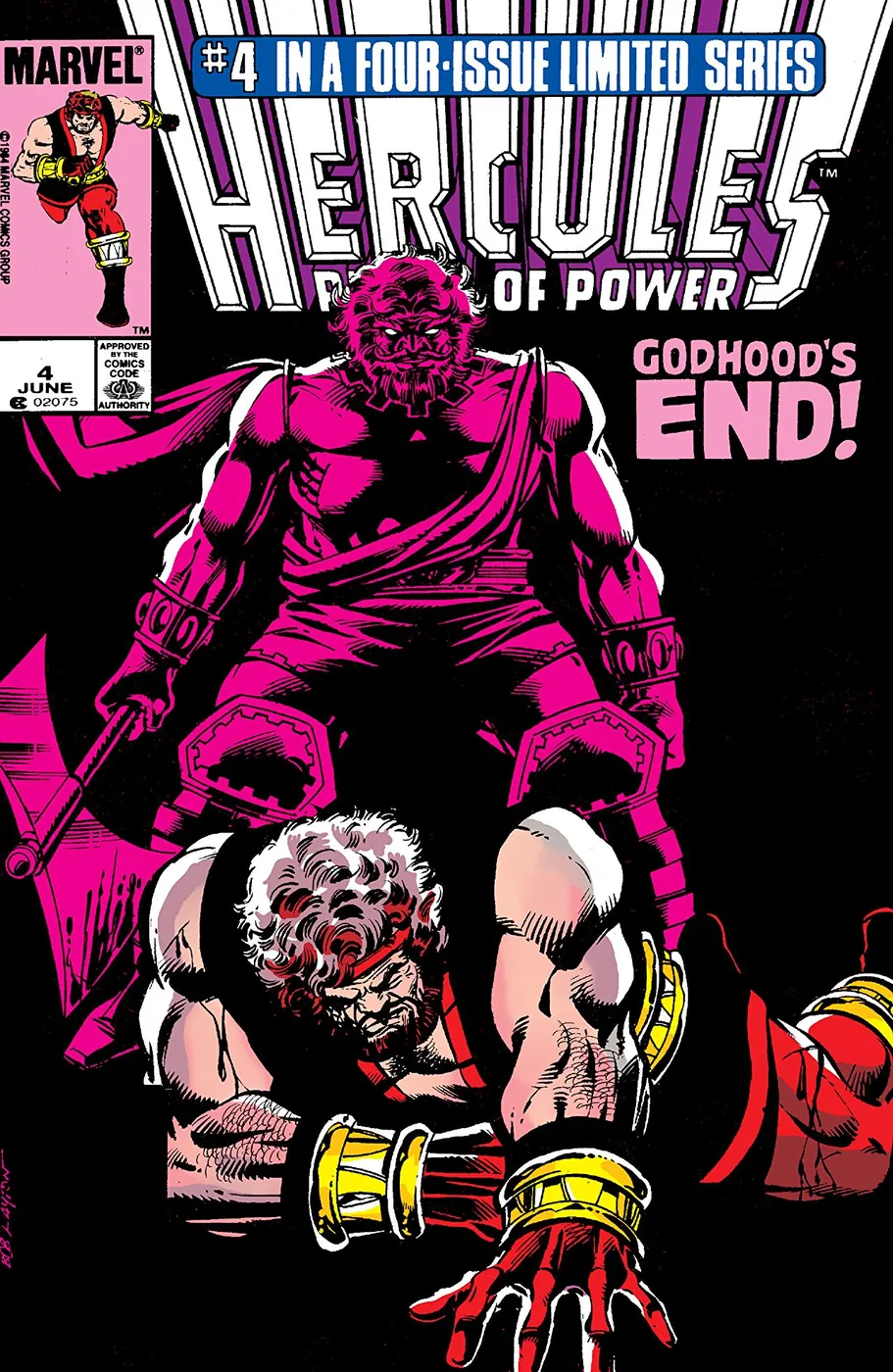 Cover of Hercules #4