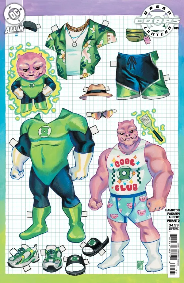 Cover of Green Lantern Corps #15