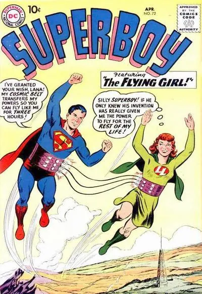 Cover of Superboy #72