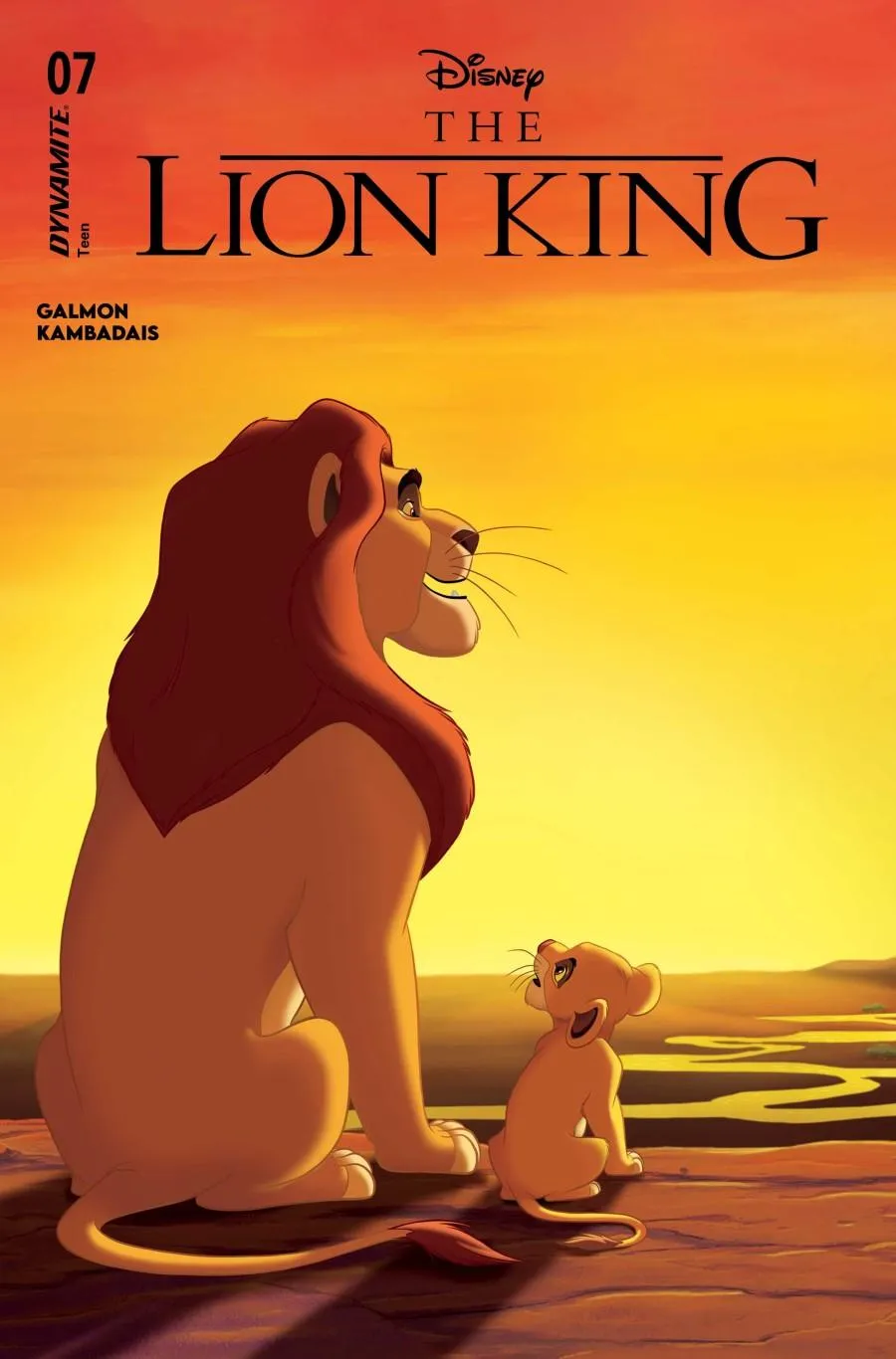 Cover of The Lion King #7
