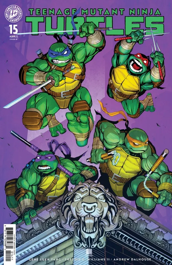 Cover of Teenage Mutant Ninja Turtles #15
