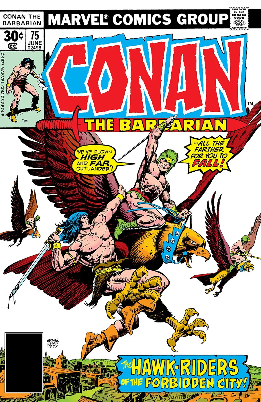 Cover of Conan the Barbarian #75