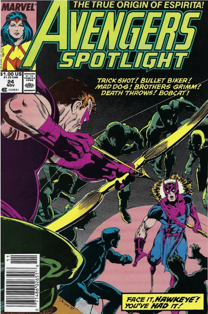 Cover of Avengers Spotlight #24
