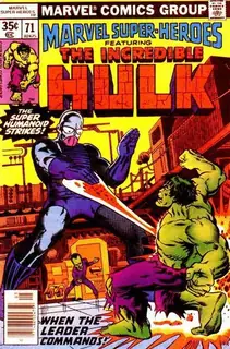Cover of Marvel Super-Heroes #71