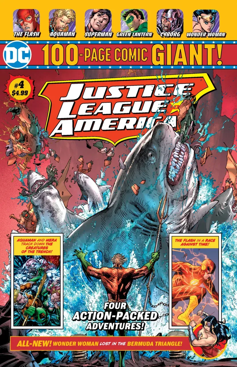Cover of Justice League Giant #4