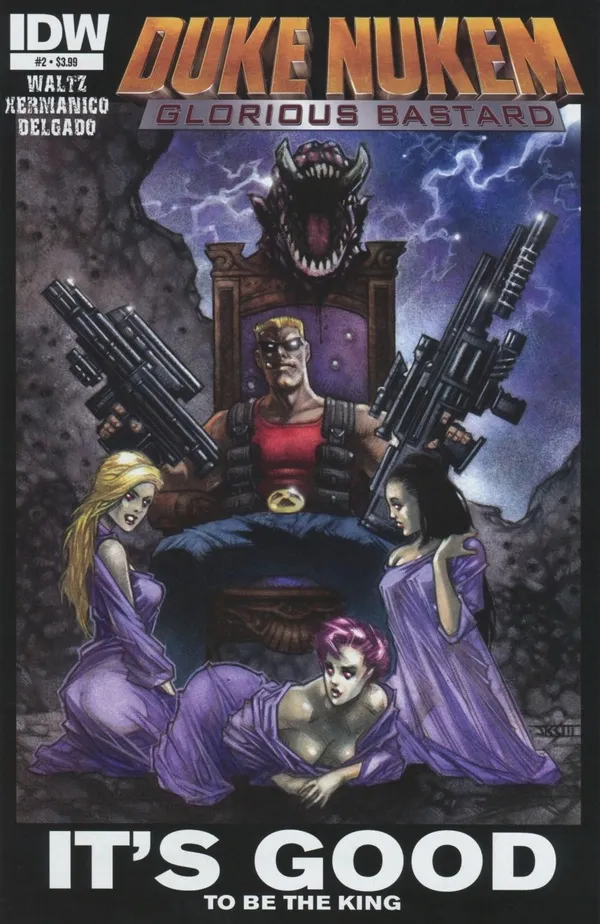 Cover of Duke Nukem: Glorious Bastard #2