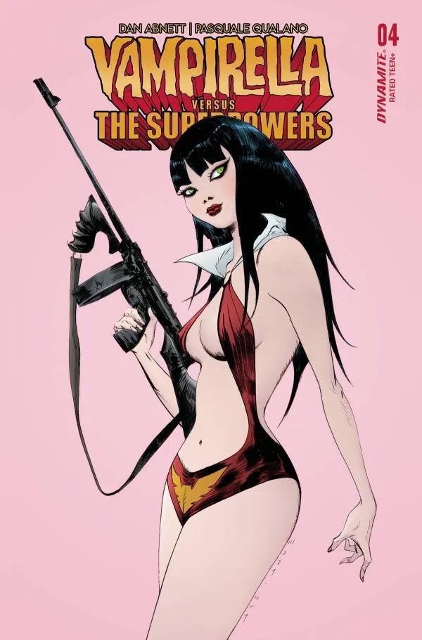 Cover of Vampirella versus the Superpowers #4