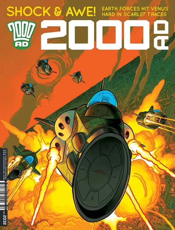 Cover of 2000 AD #2032
