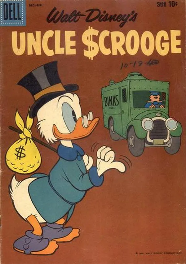 Cover of Walt Disney's Uncle Scrooge #32
