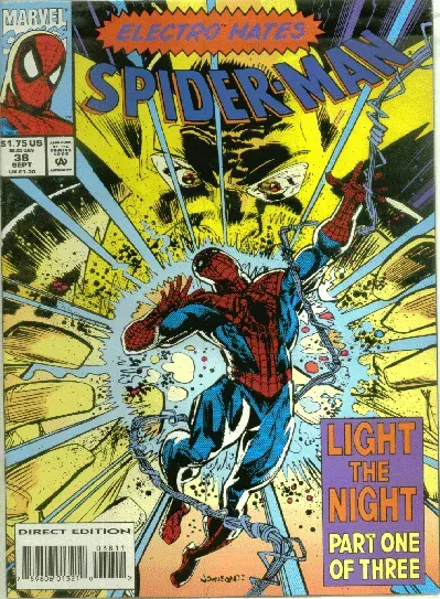 Cover of Spider-Man #38